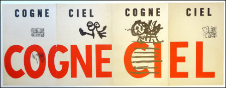 Karel APPEL - Emmanuel LOOTEN. COGNE CIEL. Paris, Michel Tapié, 1955.