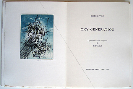 Julius BALTAZAR - Georges Visat - OXY-GÉNÉRATION. Paris, Editions Biren, 1980.