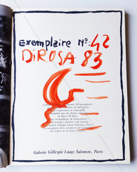 Hervé Di ROSA. Paris, Galerie Gillespie Laage Salomon / Le Dernier Terrain Vague, 1983.