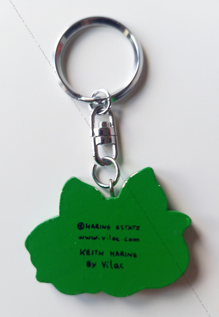 Porte-cl vintage / key ring de Keith Haring - Cat.