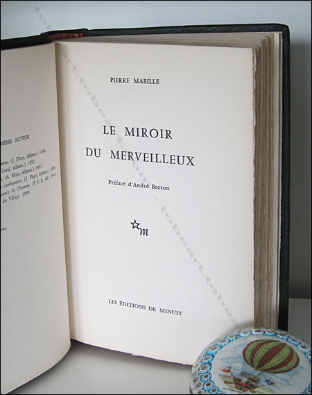 Max ERNST, Victor BRAUNER, Jacques HEROLD, Wilfredo LAM, Roberto MATTA - Pierre Mabille - Le Miroir du Merveilleux. Paris, Les Editions de Minuit, 1962.
