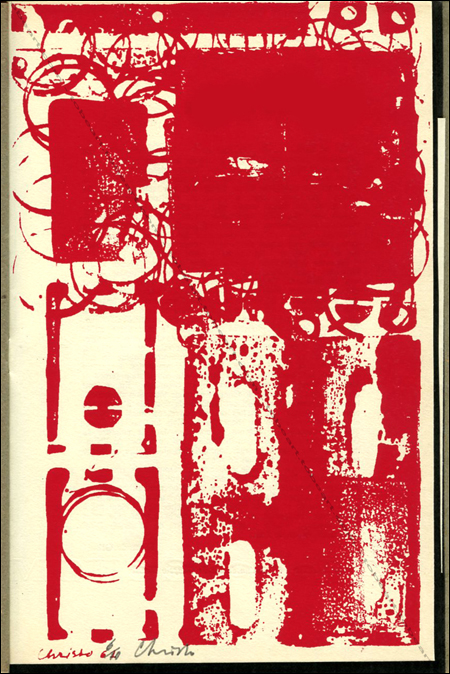 Sens Plastique - KWY. Sérigraphie originale de Christo.