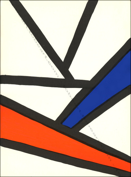 Alexander CALDER - COMPOSITION II. Lithographie originale / Original lithography, Maeght, 1968.