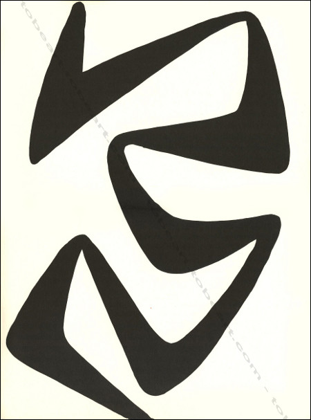 Alexander CALDER - COMPOSITION III. Lithographie originale / Original lithography, Maeght, 1968.