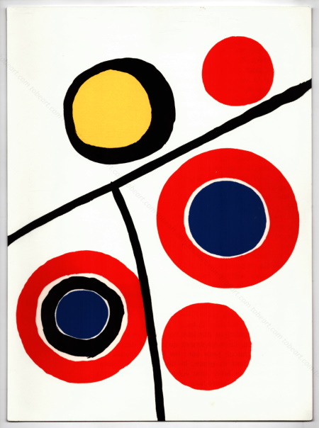 Alexander CALDER - COMPOSITION IX. Lithographie originale / Original lithography, Maeght, 1973.