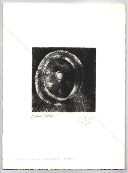 Paul CHERIAU. Gravure originale 3.