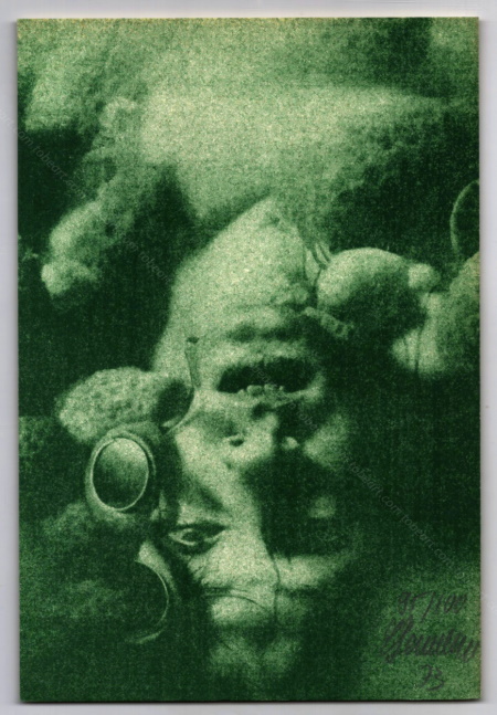 étienne SANDORFI. Sérigraphie originale, Revue EXIT, 1973.