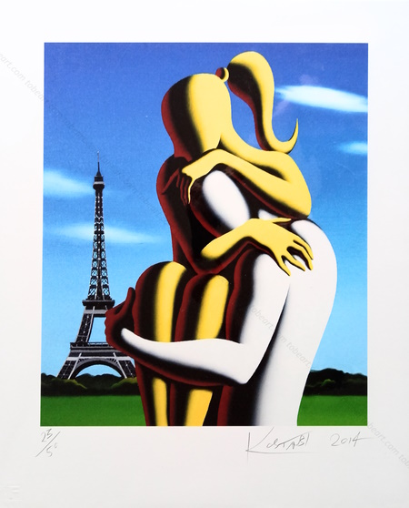 Mark KOSTABI - In a relationship. Estampes originale, Galerie F, 2014.