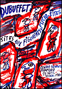 Affiches originales de Jean DUBUFFET