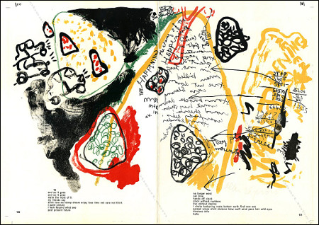Lithographie originale de Alan Kaprow. (1 life), 1964.