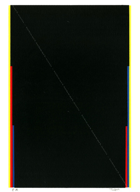 Sérigraphie originale de Claude PASQUIER.