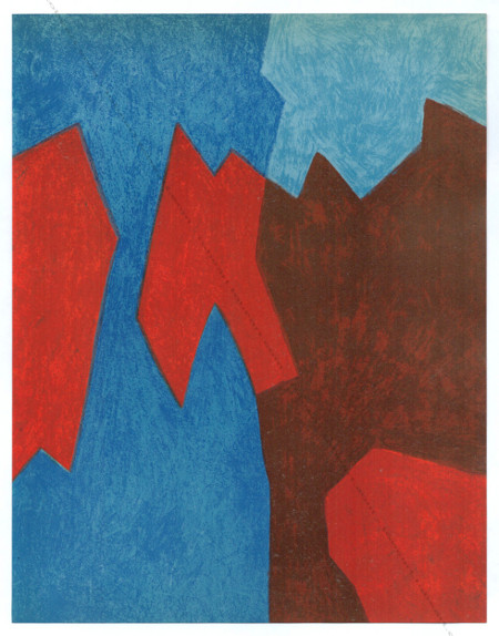 Lithographie originale de Serge POLIAKOFF.