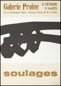 Affiches originales de Pierre SOULAGES